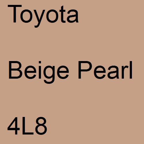 Toyota, Beige Pearl, 4L8.